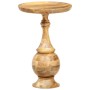 Round side table made of solid mango wood 43x43x66 cm by , Side tables - Ref: Foro24-286471, Price: 153,65 €, Discount: %