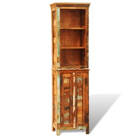 Vintage solid reclaimed wood bookshelf by , Bookcases and shelves - Ref: Foro24-241433, Price: 526,99 €, Discount: %