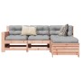 Garden sofa set 4 pieces solid Douglas fir wood by , Garden sets - Ref: Foro24-3250770, Price: 274,29 €, Discount: %