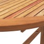 Garden dining set 7 pieces solid acacia wood and textilene by , Garden sets - Ref: Foro24-3279262, Price: 735,85 €, Discount: %