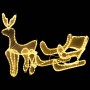 Reindeer and Sleigh Christmas Lights with Mesh 432 LEDs by vidaXL, Christmas lights - Ref: Foro24-289971, Price: 44,98 €, Dis...