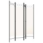 Divider screen with 4 panels white 160x180 cm by vidaXL, Room dividers - Ref: Foro24-320706, Price: 41,10 €, Discount: %