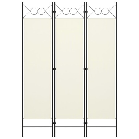 Trennwand mit 3 Paneelen weiß 120x180 cm von vidaXL, Raumteiler - Ref: Foro24-320699, Preis: 48,05 €, Rabatt: %