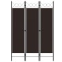 Brown 3-panel room divider screen 120x180 cm by vidaXL, Room dividers - Ref: Foro24-320700, Price: 35,99 €, Discount: %