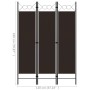 Brown 3-panel room divider screen 120x180 cm by vidaXL, Room dividers - Ref: Foro24-320700, Price: 35,99 €, Discount: %