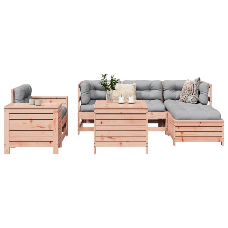 Gartensofa-Set 7-teilig aus massivem Douglasienholz von , Gartensets - Ref: Foro24-3250526, Preis: 483,99 €, Rabatt: %