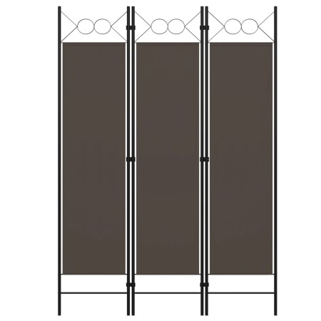 Anthracite gray 3-panel divider screen 120x180 cm by vidaXL, Room dividers - Ref: Foro24-320701, Price: 39,99 €, Discount: %