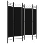 Divider screen with 5 panels black 200x180 cm by vidaXL, Room dividers - Ref: Foro24-320710, Price: 40,99 €, Discount: %