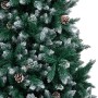 Künstlicher Weihnachtsbaum mit Tannenzapfen und weißem Schnee 240 cm von vidaXL, Weihnachtsbäume - Ref: Foro24-321018, Preis:...