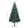 Künstlicher Weihnachtsbaum mit Tannenzapfen und weißem Schnee 240 cm von vidaXL, Weihnachtsbäume - Ref: Foro24-321018, Preis:...