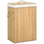 Bamboo laundry basket 2 sections 72 l by vidaXL, Laundry baskets - Ref: Foro24-320739, Price: 44,20 €, Discount: %