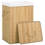 Bamboo laundry basket 2 sections 72 l by vidaXL, Laundry baskets - Ref: Foro24-320739, Price: 44,20 €, Discount: %