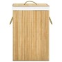 Bamboo laundry basket 2 sections 72 l by vidaXL, Laundry baskets - Ref: Foro24-320739, Price: 44,20 €, Discount: %