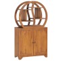 Yin Yang cabinet with shelf solid teak wood 70x30x130 cm by vidaXL, Lockers and storage cabinets - Ref: Foro24-320774, Price:...