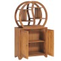 Yin Yang cabinet with shelf solid teak wood 70x30x130 cm by vidaXL, Lockers and storage cabinets - Ref: Foro24-320774, Price:...