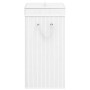 Cesto de la ropa sucia de bambú 2 secciones blanco 72 l de vidaXL, Cestas para ropa - Ref: Foro24-320743, Precio: 43,74 €, De...