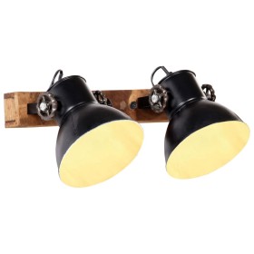 Black industrial wall lamp 45x25 cm E27 by vidaXL, Lamps - Ref: Foro24-320513, Price: 60,99 €, Discount: %