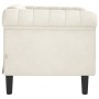 Cream velvet armchair by , Sofas - Ref: Foro24-372572, Price: 184,75 €, Discount: %