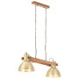 Industrial pendant lamp 25 W brass 109 cm E27 by vidaXL, Lamps - Ref: Foro24-320526, Price: 103,43 €, Discount: %