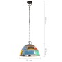 Vintage pendant lamp 25 W multicolor round 41 cm E27 by vidaXL, Lamps - Ref: Foro24-320545, Price: 72,99 €, Discount: %