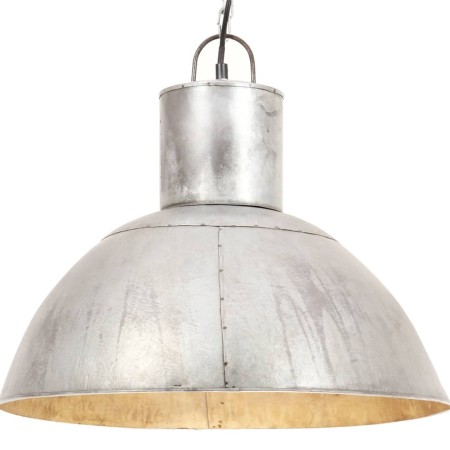 Pendant lamp 25 W silver round 48 cm E27 by vidaXL, Lamps - Ref: Foro24-320563, Price: 73,99 €, Discount: %