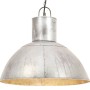 Pendant lamp 25 W silver round 48 cm E27 by vidaXL, Lamps - Ref: Foro24-320563, Price: 73,99 €, Discount: %