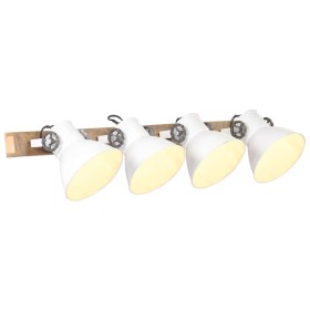 White industrial wall lamp 90x25 cm E27 by vidaXL, Lamps - Ref: Foro24-320516, Price: 87,99 €, Discount: %