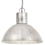 Pendant lamp 25 W silver round 48 cm E27 by vidaXL, Lamps - Ref: Foro24-320563, Price: 73,99 €, Discount: %