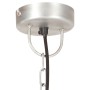 Pendant lamp 25 W silver round 48 cm E27 by vidaXL, Lamps - Ref: Foro24-320563, Price: 73,99 €, Discount: %