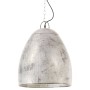 Round industrial pendant lamp 25 W silver 42 cm E27 by vidaXL, Lamps - Ref: Foro24-320555, Price: 81,17 €, Discount: %