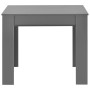 Mesa de comedor extensible gris brillante 175x90x75 cm de , Mesas de cocina y de comedor - Ref: Foro24-283733, Precio: 242,29...