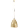 Round industrial pendant lamp 25 W brass 32 cm E27 by vidaXL, Lamps - Ref: Foro24-320560, Price: 70,99 €, Discount: %