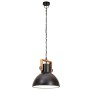 Round industrial pendant lamp 25 W black 30 cm E27 by vidaXL, Lamps - Ref: Foro24-320536, Price: 61,99 €, Discount: %