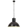 Black round pendant lamp 25 W 48 cm E27 by vidaXL, Lamps - Ref: Foro24-320565, Price: 68,79 €, Discount: %