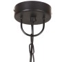 Black round pendant lamp 25 W 48 cm E27 by vidaXL, Lamps - Ref: Foro24-320565, Price: 68,79 €, Discount: %