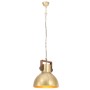 Round industrial pendant lamp 25 W brass 40 cm E27 by vidaXL, Lamps - Ref: Foro24-320532, Price: 85,33 €, Discount: %