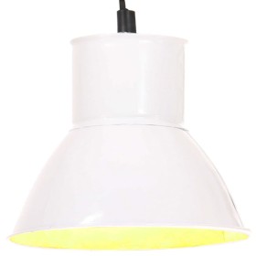 Round white 25W E27 hanging pendant lamp 17 cm by vidaXL, Lamps - Ref: Foro24-320574, Price: 20,99 €, Discount: %