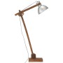 Solid mango wood silver E27 floor lamp by vidaXL, Lamps - Ref: Foro24-320579, Price: 125,61 €, Discount: %