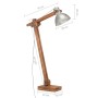 Solid mango wood silver E27 floor lamp by vidaXL, Lamps - Ref: Foro24-320579, Price: 125,61 €, Discount: %