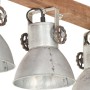 Industrial silver mango wood ceiling lamp E27 by vidaXL, Lamps - Ref: Foro24-320521, Price: 103,99 €, Discount: %