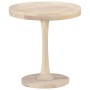 Mesa auxiliar de madera maciza de mango Ø50x55 cm de vidaXL, Mesas auxiliares - Ref: Foro24-320599, Precio: 100,47 €, Descuen...