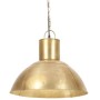 Round pendant lamp 25 W brass 48 cm E27 by vidaXL, Lamps - Ref: Foro24-320564, Price: 67,55 €, Discount: %