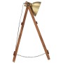 Solid mango wood brass E27 floor lamp by vidaXL, Lamps - Ref: Foro24-320588, Price: 85,20 €, Discount: %