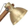 Stehleuchte aus massivem Mangoholz und Messing E27 von vidaXL, Lampen - Ref: Foro24-320580, Preis: 127,90 €, Rabatt: %