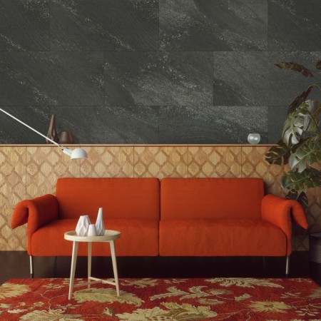 Grosfillex Gx Wall+ wall tile black stone 30x60 cm 11 units by Grosfillex, Wall covering - Ref: Foro24-431016, Price: 112,41 ...