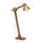 Stehleuchte aus massivem Mangoholz und Messing E27 von vidaXL, Lampen - Ref: Foro24-320580, Preis: 127,90 €, Rabatt: %