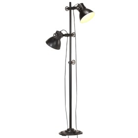 Stehleuchte mit 2 schwarzen Gusseisen-Lampenschirmen E27 von vidaXL, Lampen - Ref: Foro24-320585, Preis: 112,32 €, Rabatt: %