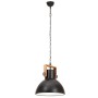 Round industrial pendant lamp 25 W black 40 cm E27 by vidaXL, Lamps - Ref: Foro24-320535, Price: 87,45 €, Discount: %