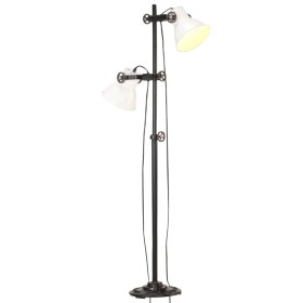 Floor lamp with 2 white cast iron lampshades E27 by vidaXL, Lamps - Ref: Foro24-320586, Price: 100,99 €, Discount: %