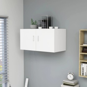 White plywood wall cabinet 80x39x40 cm by vidaXL, Shelves and shelves - Ref: Foro24-802795, Price: 52,08 €, Discount: %